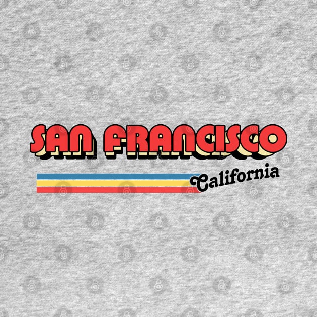 San Francisco \/\/ Retro Style Typography Design by DankFutura